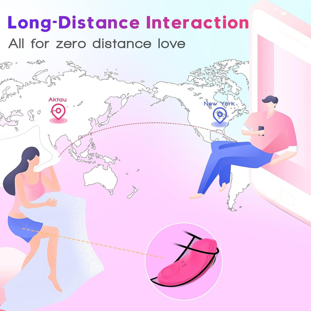 ClipSync APP Magnetic Panty Vibrator 10 Modes