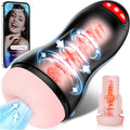 AIVibe AI APP Male Masturbator Heating Suction 10 Modes