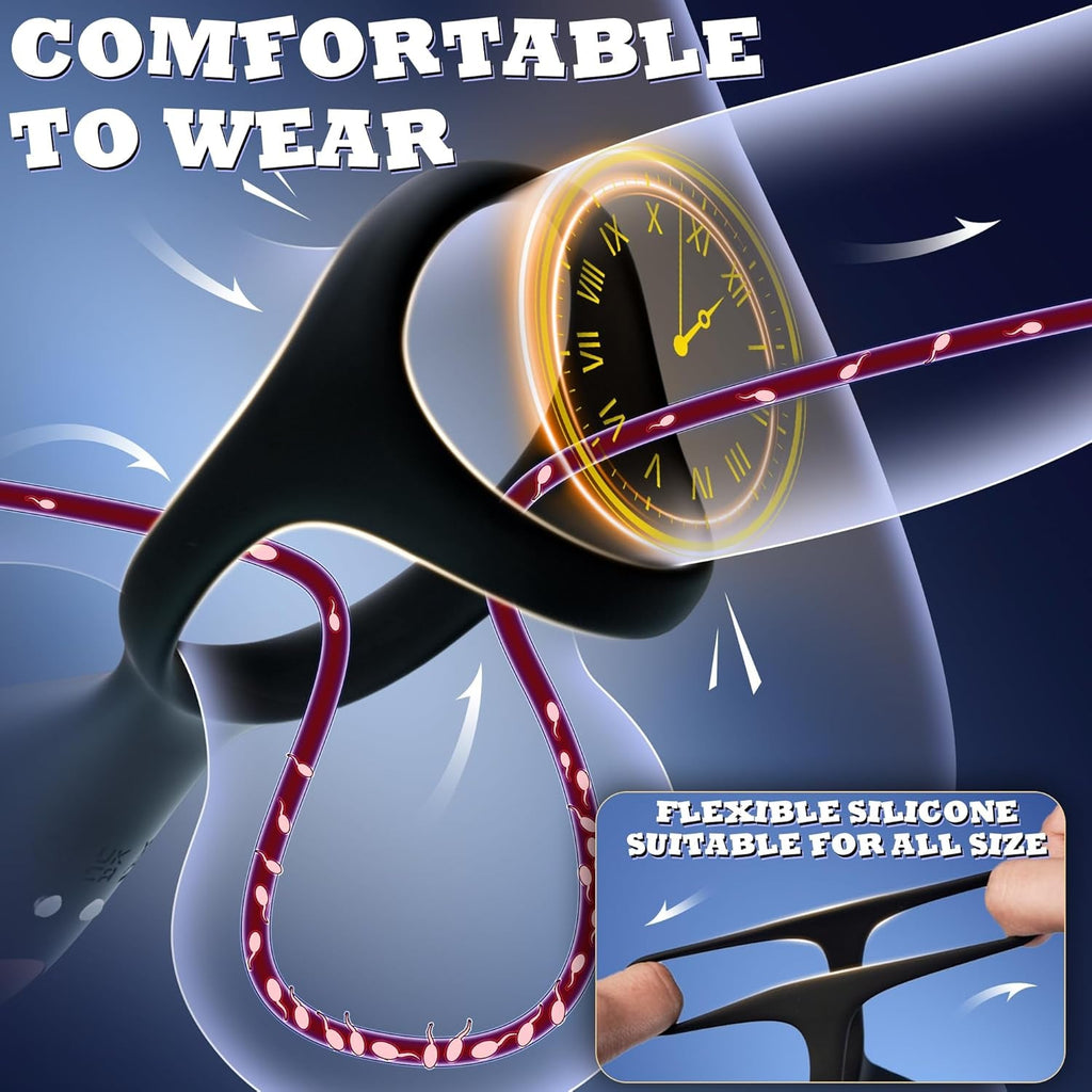 CorePulse Remote Prostate Massager Cock Ring 10 Vibrations
