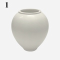 House of Dohwa Moon Jar Rice Bran Candle 320g 1ea
