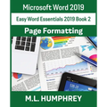 Word 2019 Page Formatting - Paperback