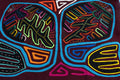 Hand Stitched Stingray Panama Mola Textile