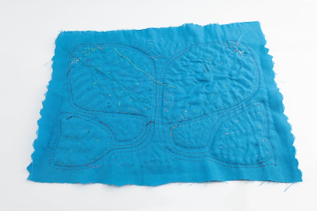 Hand Stitched Stingray Panama Mola Textile