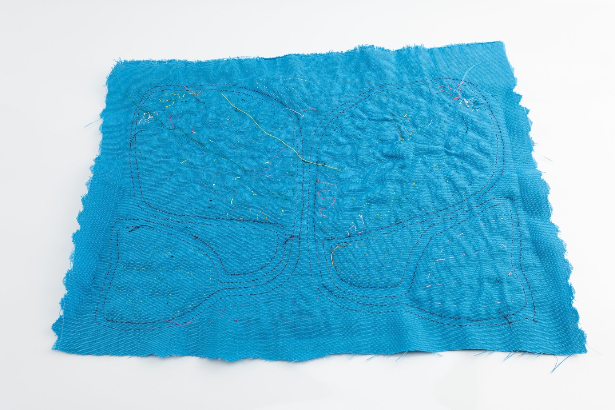 Hand Stitched Stingray Panama Mola Textile