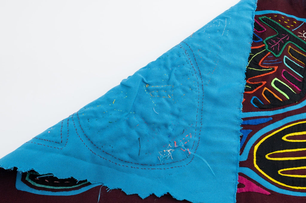 Hand Stitched Stingray Panama Mola Textile