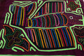 Hand Stitched Panama Flying Fish Mola Textile