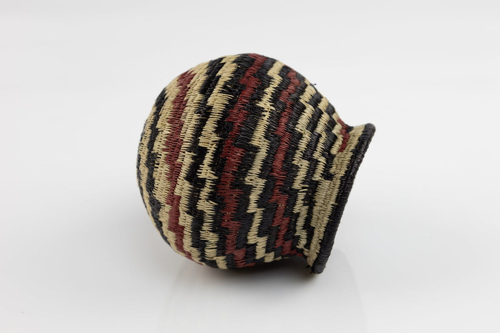Hand Woven Swirl Design Basket