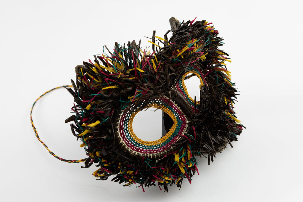 Hand Woven Owl Bird Mask