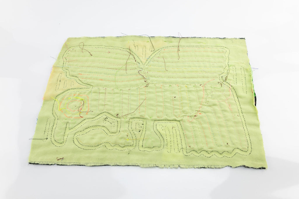 Hand Stitched Panama Peace Dove Mola Textile