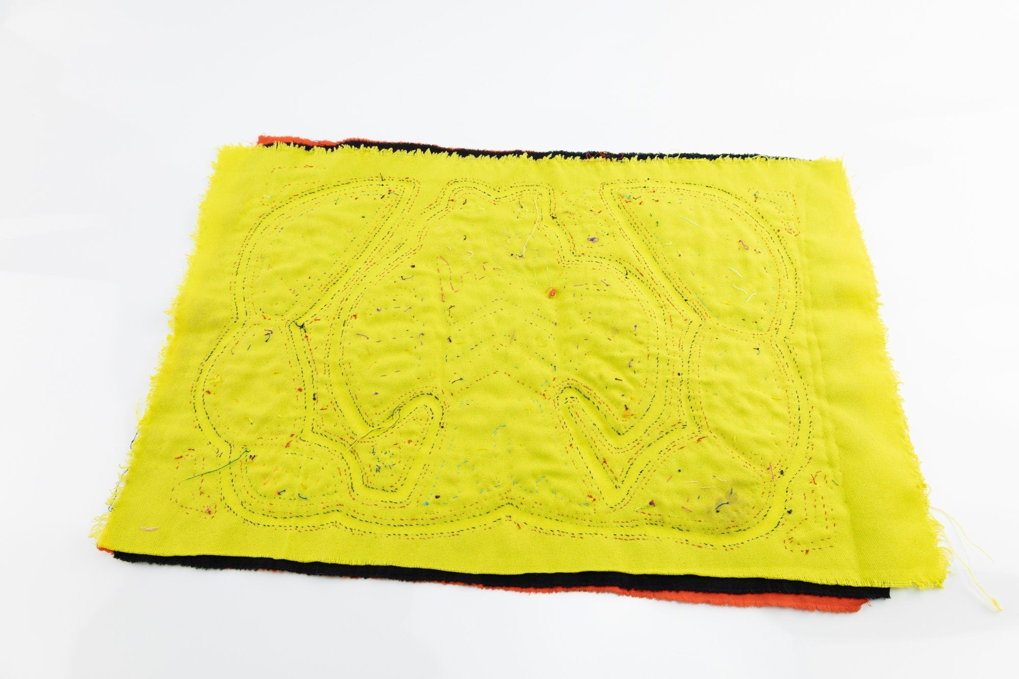 Hand Stitched Panama Mola Fish Textile