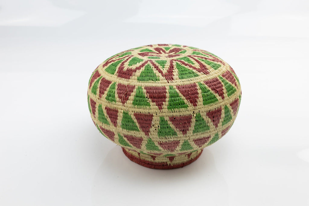 Vintage Hand Woven Basket