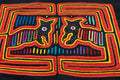 Hand Stitched Puppy Dog Panama Mola Textile