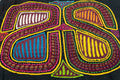 Hand Stitch Dog Face Panama Mola Textile