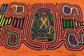 Hand Stitch Lost Kangaroo Panama Mola Textile