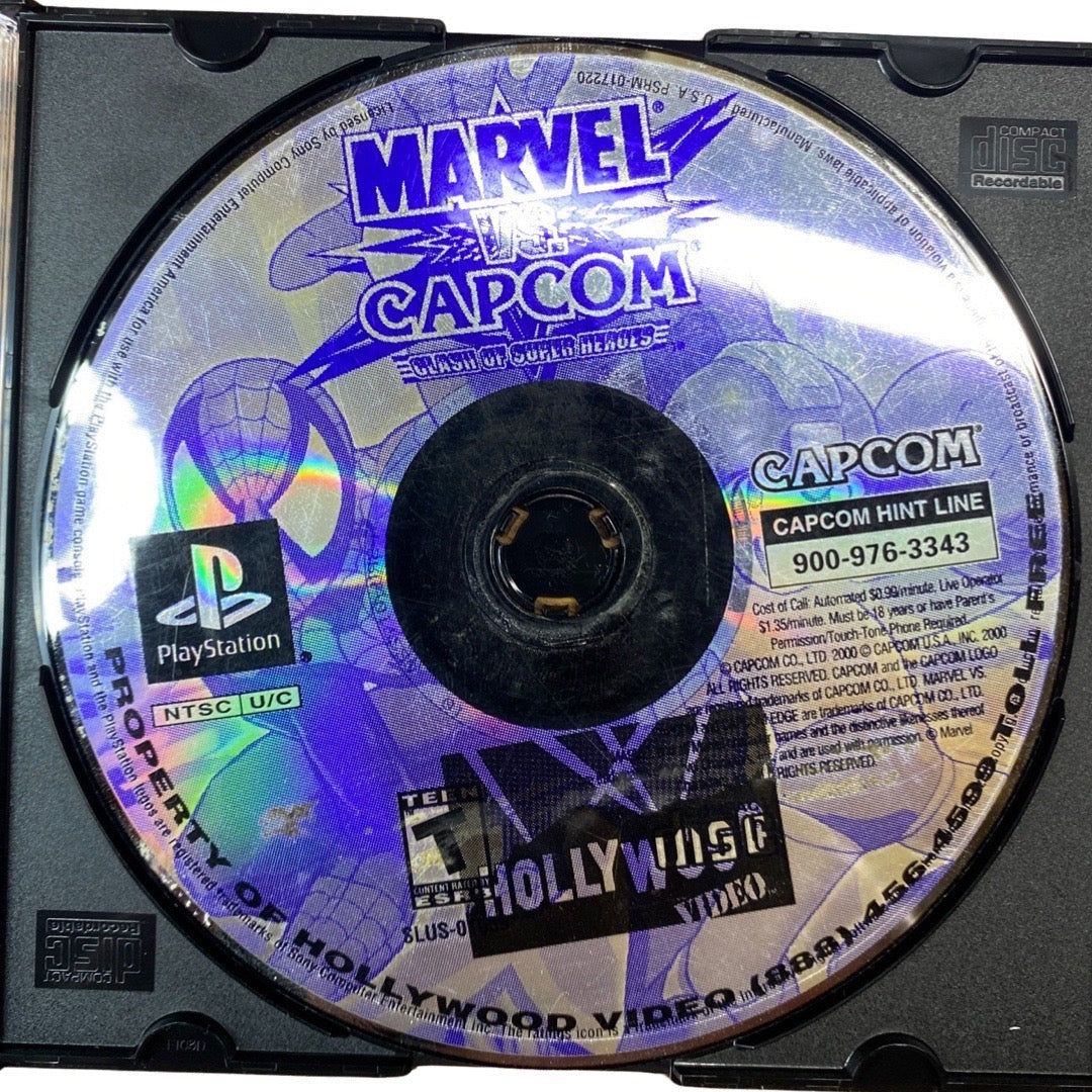 Marvel Vs. Capcom Clash Of Super Heroes - PlayStation (SIN CAJA)
