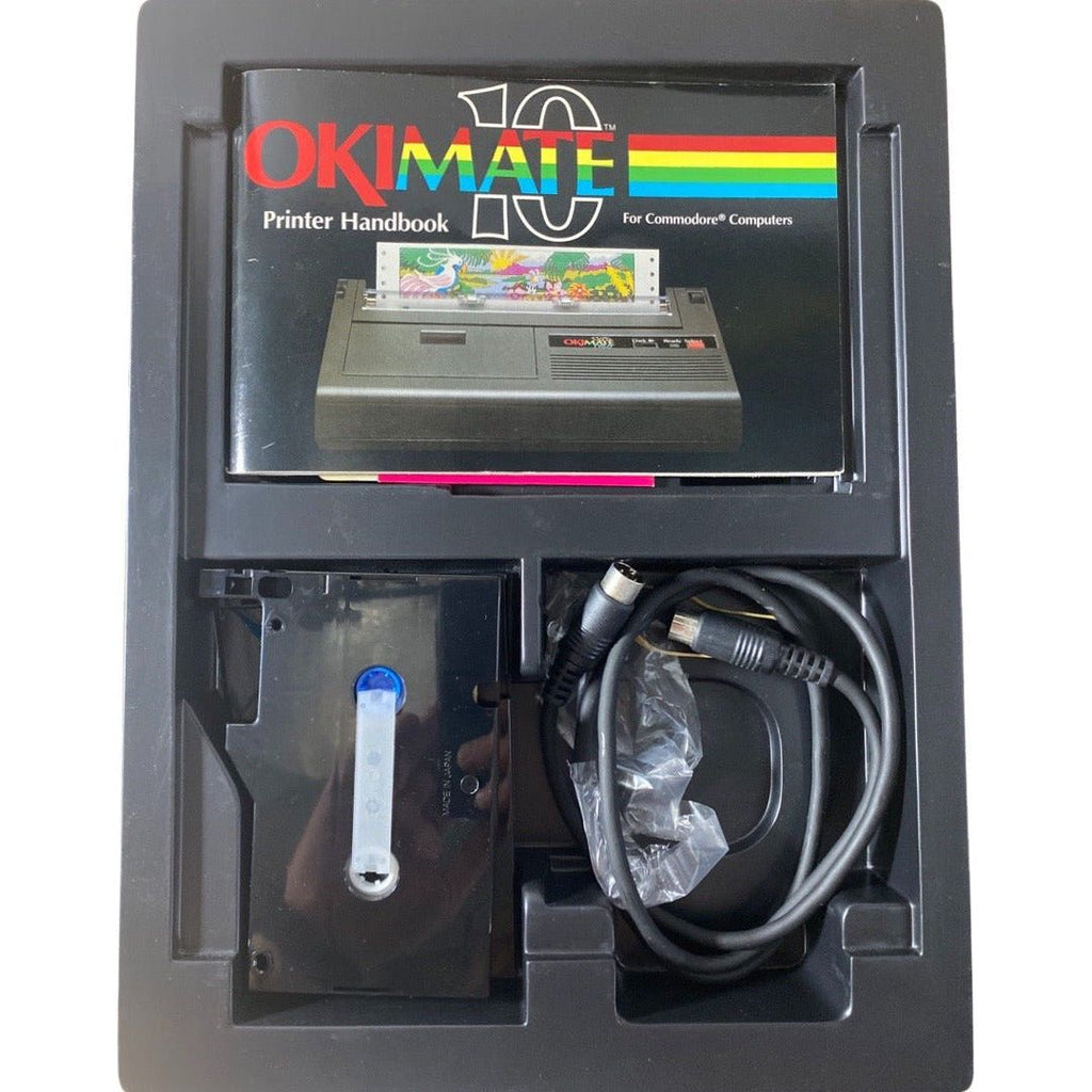 Impresora a color Okidata Okimate 10 y Commodore Plug & Print