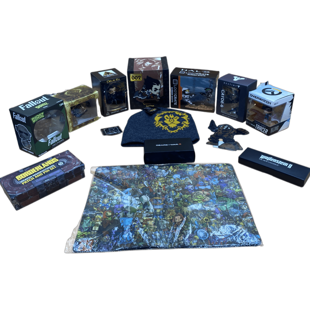 Lote de 14 coleccionables (referencia a videojuego) - Nuevo