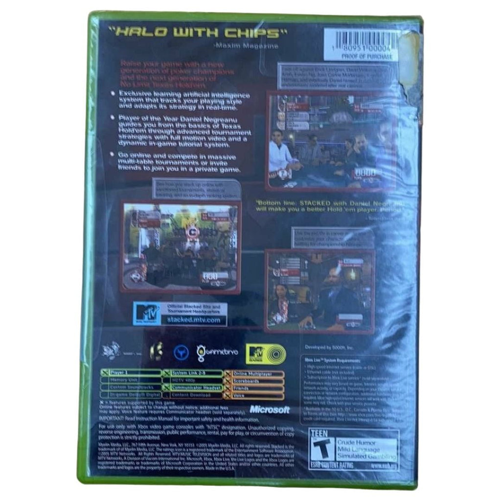 Stacked con Daniel Negreanu - Xbox - (NUEVO)