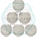Round W/ Cardstock insert Freshie Mold (MULTIPLE SIZES)