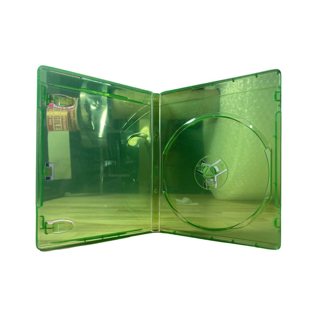 Carcasa de repuesto verde translúcida para videojuegos Xbox One