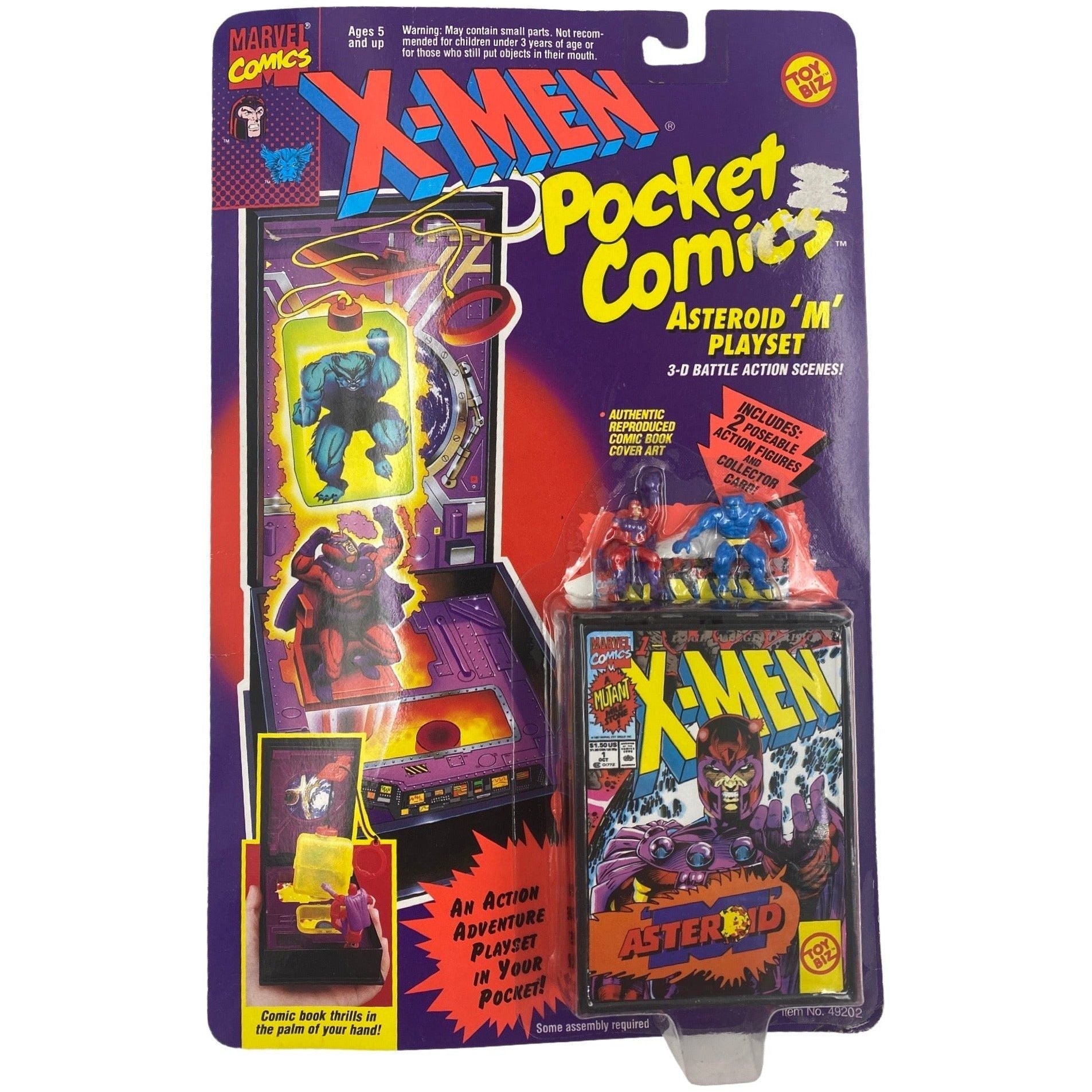 Playset X-Men Pocket Comics Asteroide 'm'