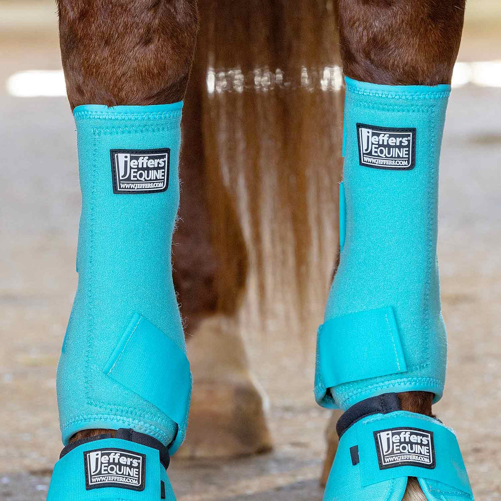 Jeffers Protective Horse Boots, Solid Colors
