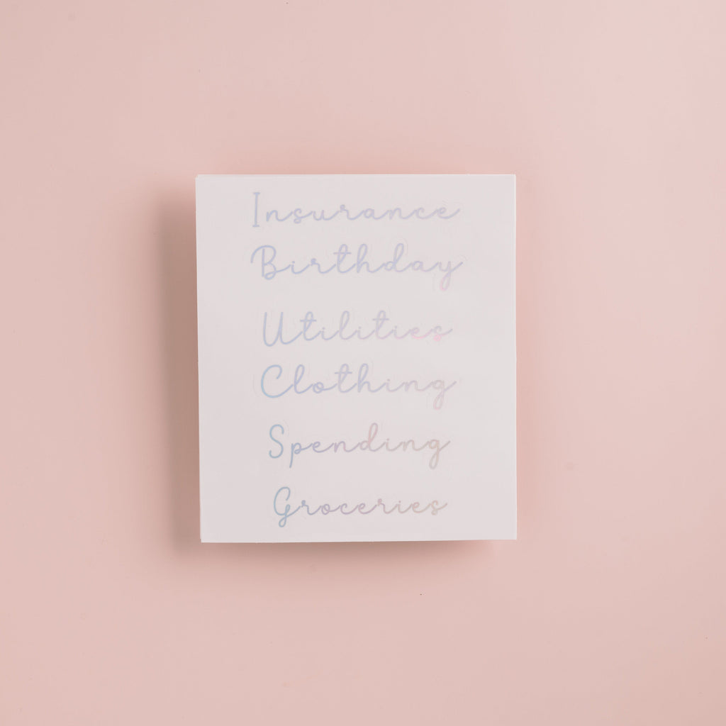Envelope Labels