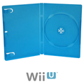 Estuche de almacenamiento de carcasa de repuesto para videojuegos Nintendo Wii U azul