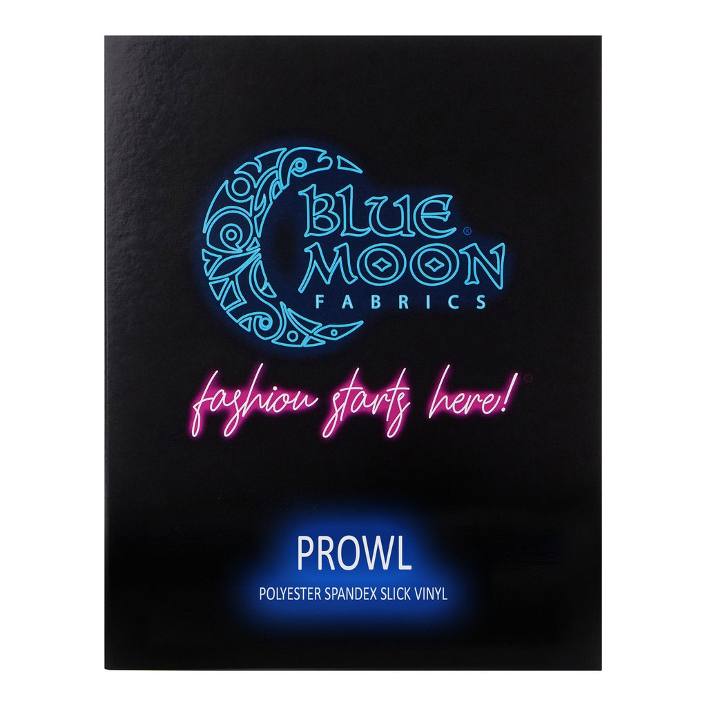 Prowl Polyester spandex Slick Vinyl Color Card | Blue Moon Fabrics