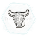Retro Aztec Bull Freshie Mold
