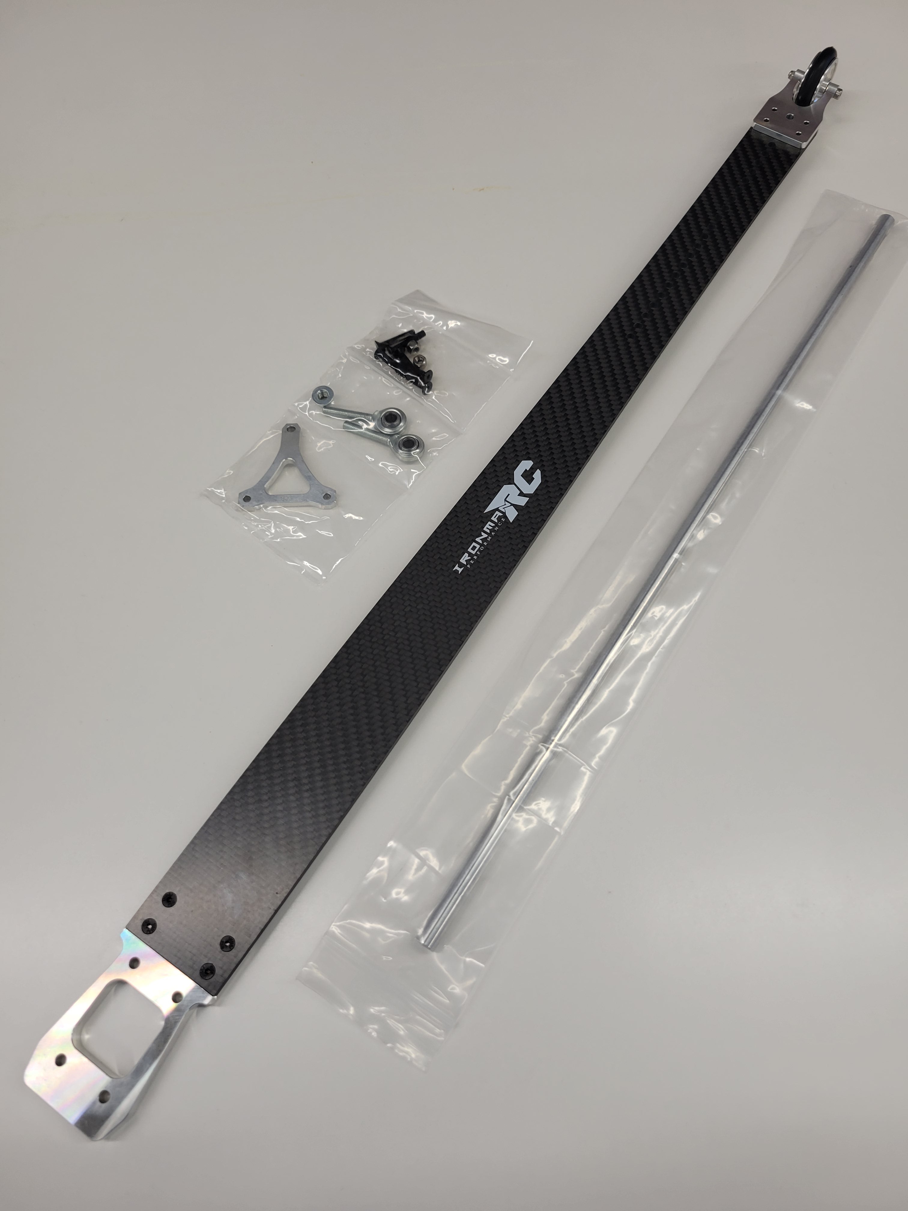 IRonManRc Limitless Infraction Felony 3k 4mm Carbon Fiber Wheelie Bar *DRAG BEAST*