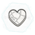 Stitched Heart Freshie Mold