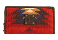 STS Crimson Sun Ladies' Western Bifold Zip-Around Wallet