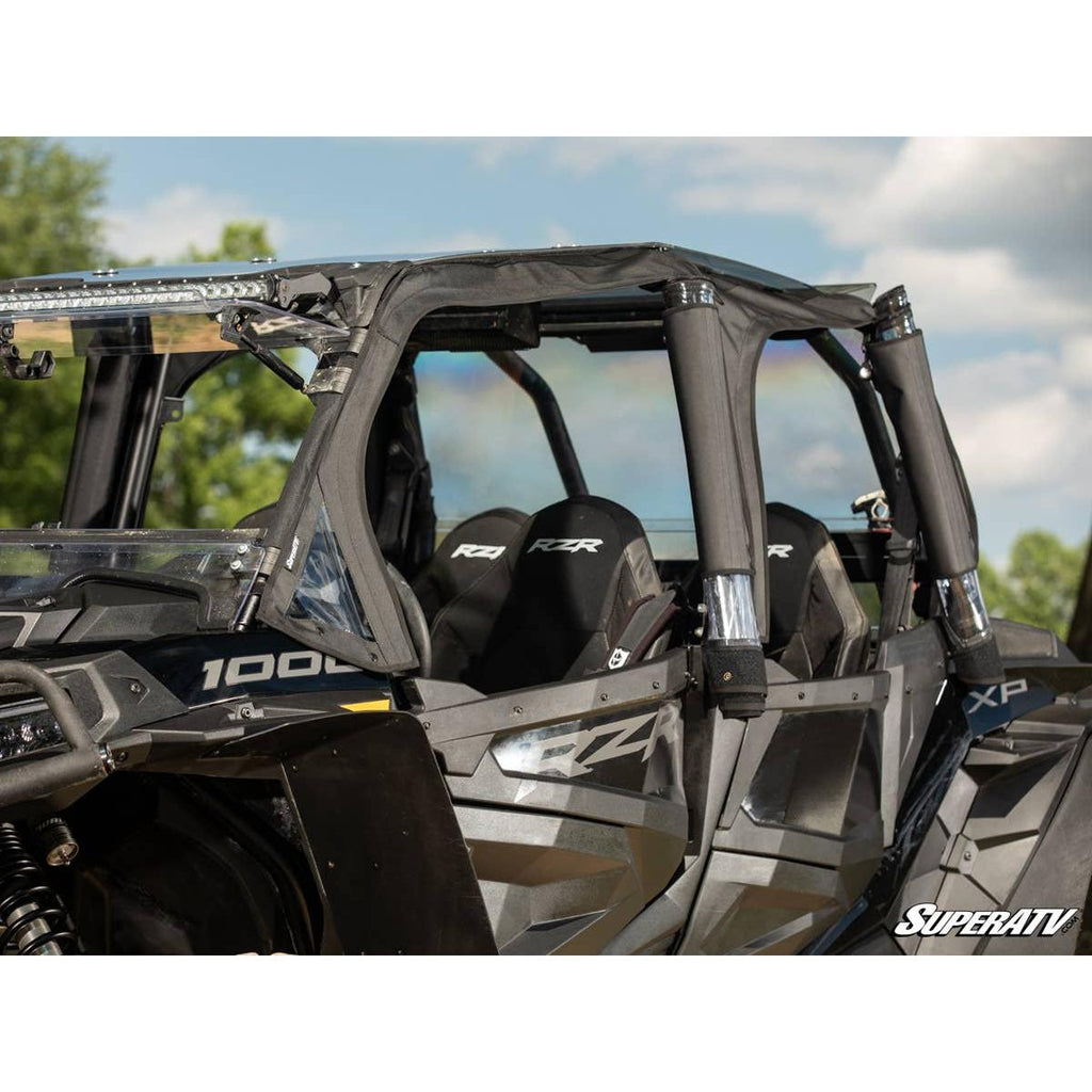 SuperATV - 2014-2023 Polaris RZR XP4 1000 Primal Soft Cab Enclosure Upper Doors